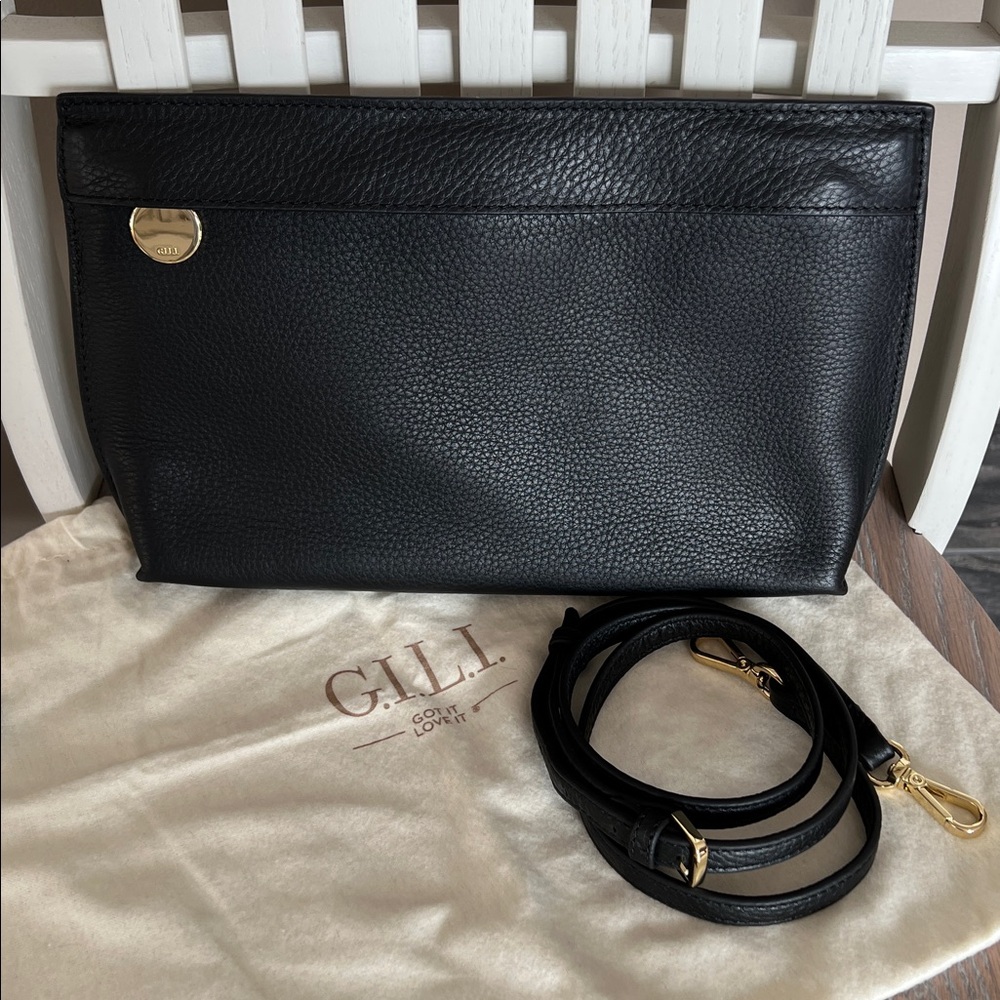 GILI Italian Leather Bag NEW - Picture 2 of 11